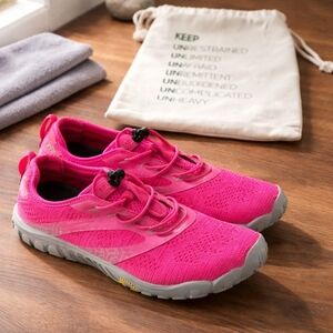 Saguaro Pink Barefoot Running Shoes Size 40 EU